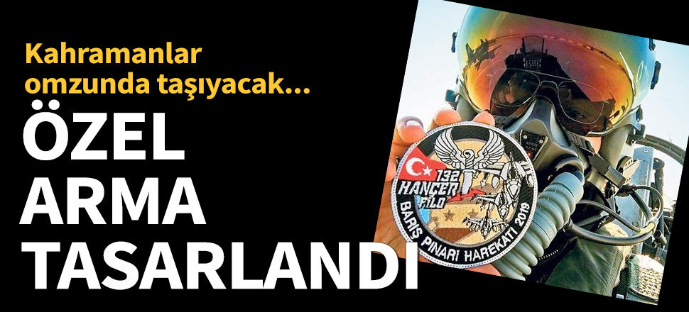 Barış Pınarı Harekatı için özel arma!