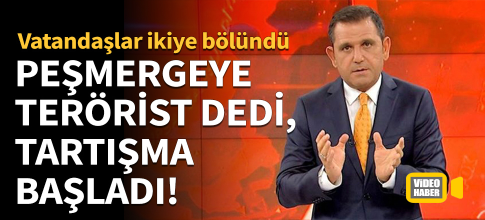Peşmergeye terörist dedi, tartışma başladı!