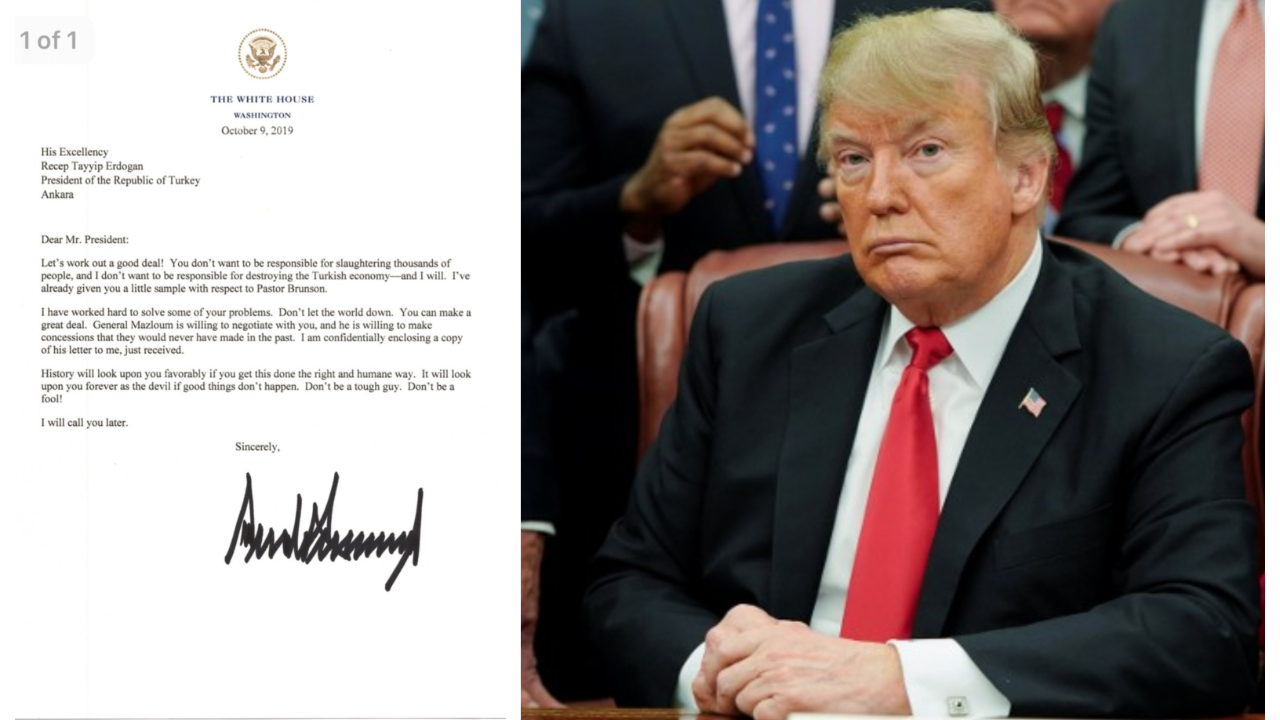Trump'ın hadsiz mektubuna ders gibi yanıt!