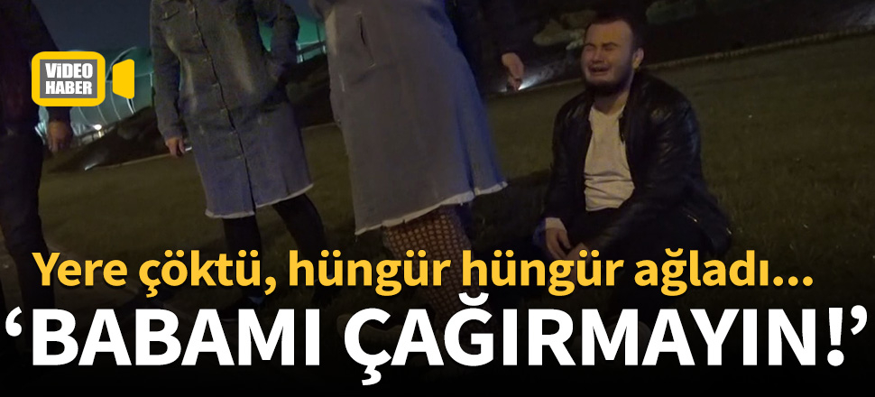 20 takla attı, arabasına ağladı!