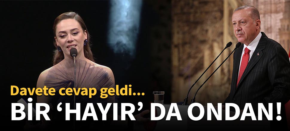 Bir 'hayır' da ondan!