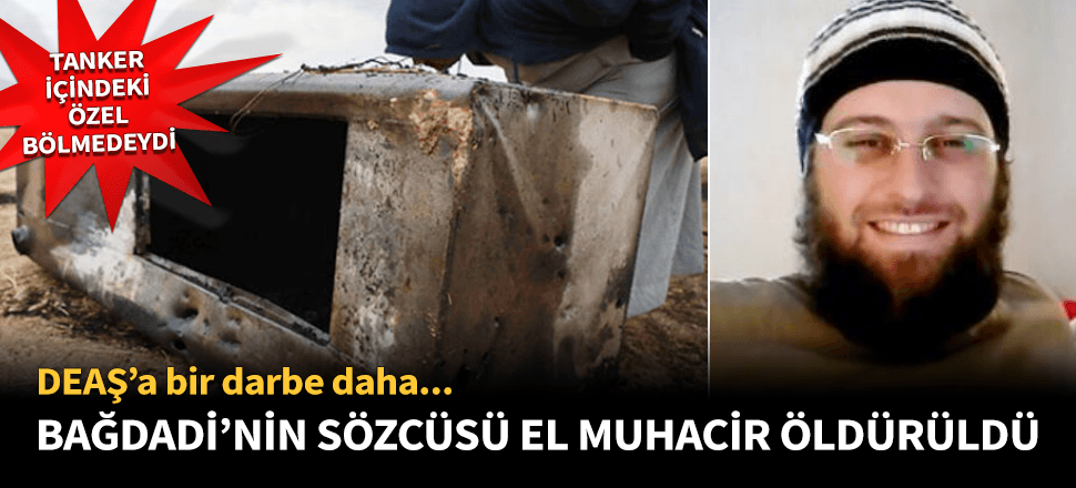 Bağdadi'nin sözcüsü Cerablus'ta öldürüldü!