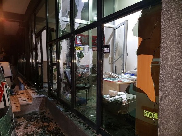 Yeniçağ Gazetesi'ne saldırı anı güvenlik kamerasında / VİDEO