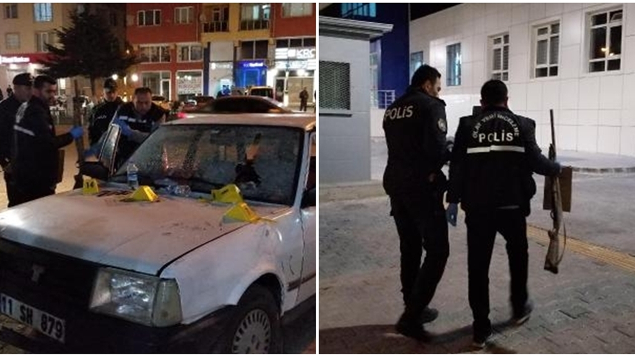 Polis merkezi önünde kurşun yağdırdı...