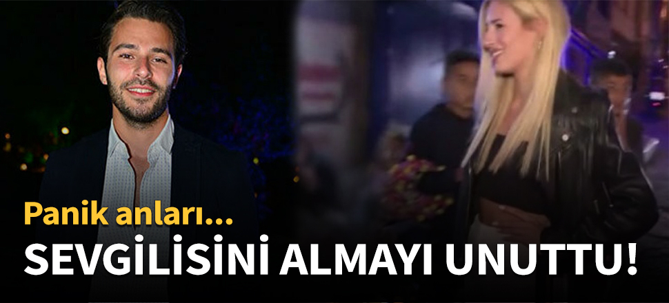 Sevgilisini almayı unuttu!