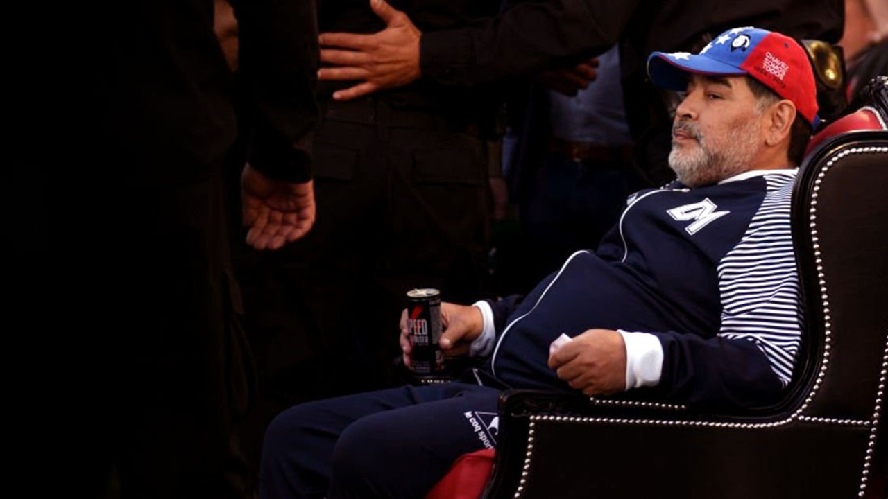 Maradona, krallar gibi karşılandı!