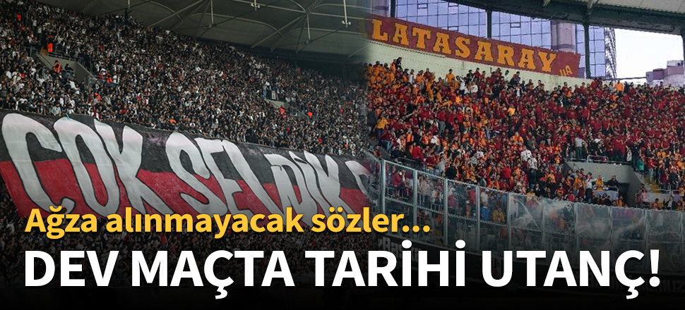 Dev maçta tarihi utanç!
