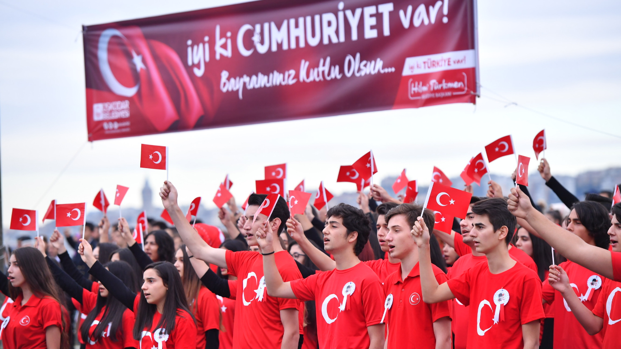Üsküdar'da 29 Ekim coşkusu!