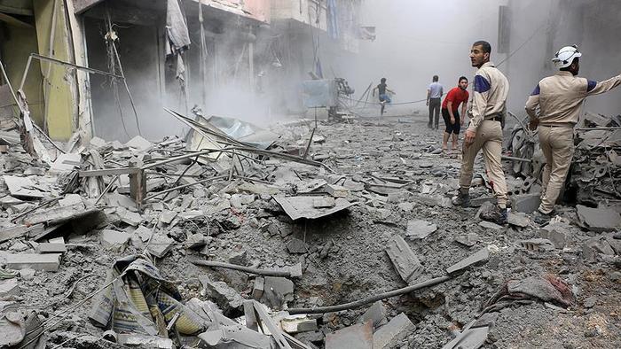 Halep'te bugünkü katliamın bilançosu: 61 ölü 120 yaralı
