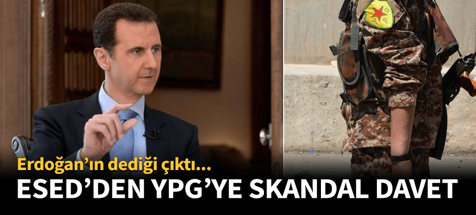 Esed'den teröristlere skandal davet!