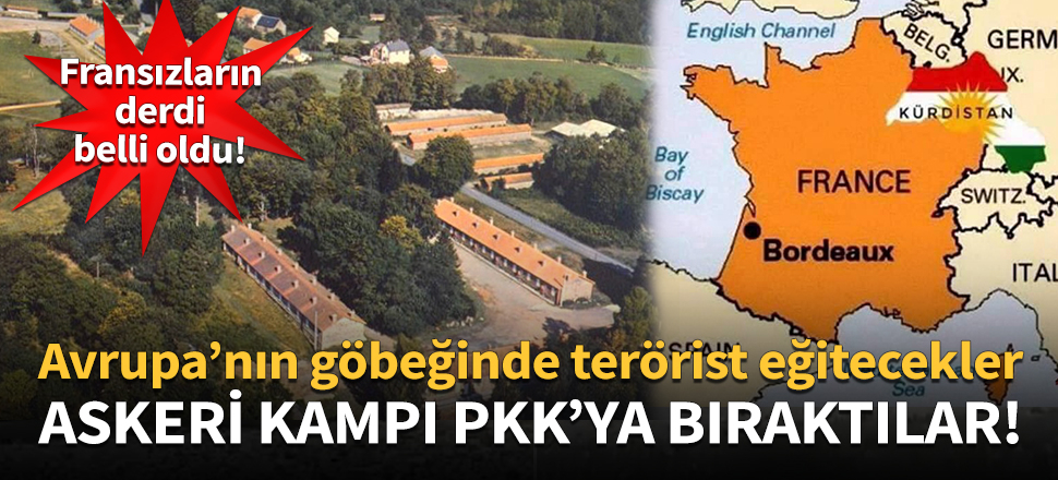 PKK'lı teröristler Fransa'da eğitim alıyor!