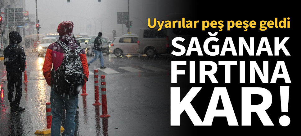 Meteoroloji'den uyarılar peş peşe!