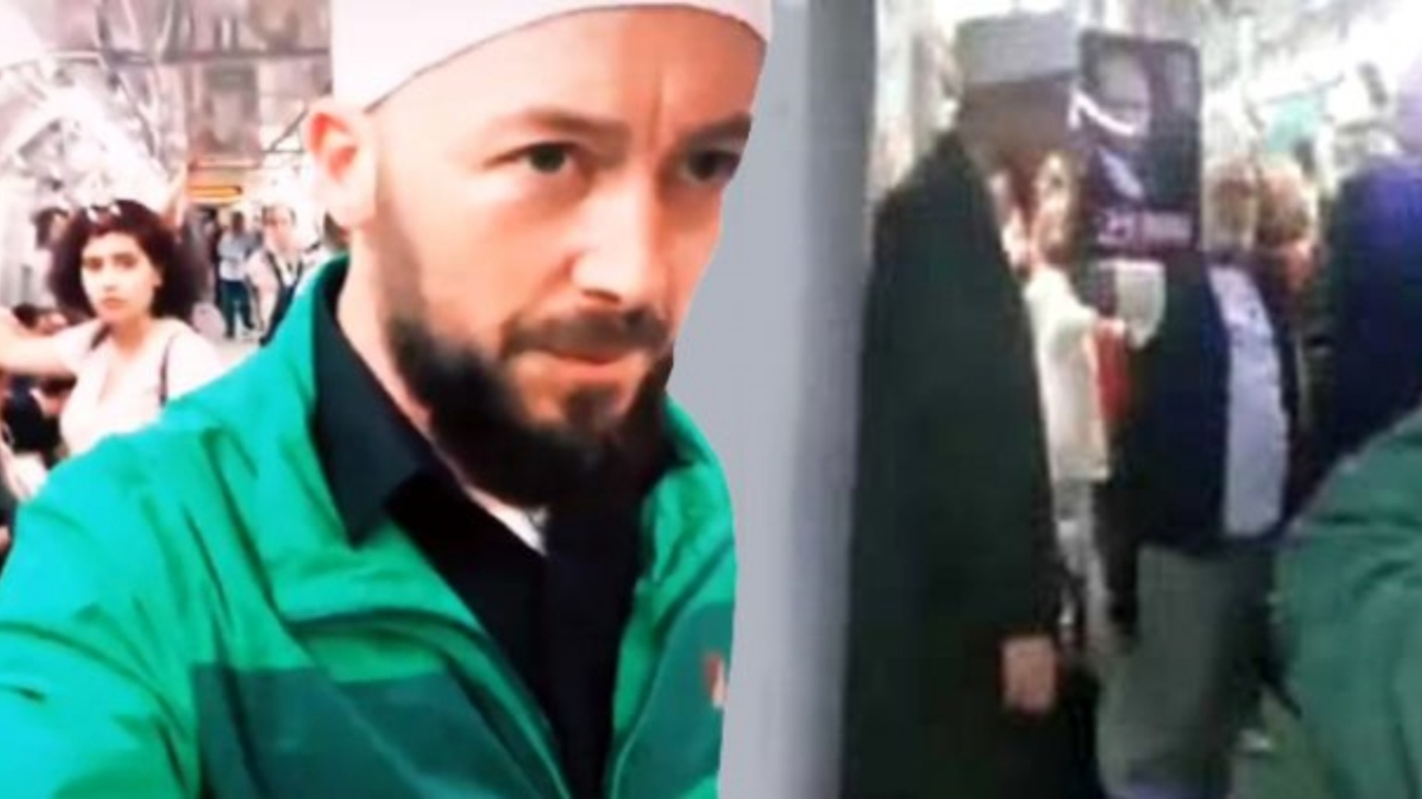 Metrodaki tacize ilahili destek