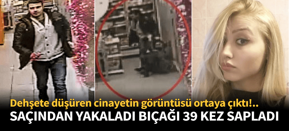 Dehşete düşüren cinayetin görüntüsü ortaya çıktı!