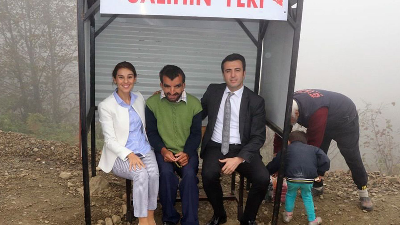 Kaymakamdan engelli gence büyük jest