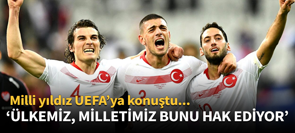 'Ülkemiz, milletimiz bunu hak ediyor'