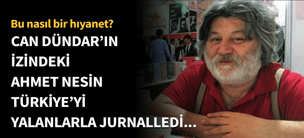 Ahmet Nesin Türkiye'yi yalanlarla jurnalledi!