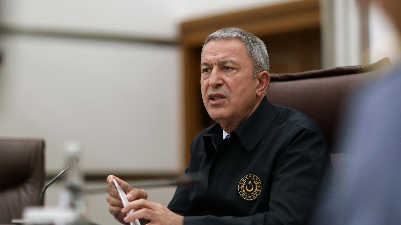 Bakan Akar'dan başsağlığı mesajı!