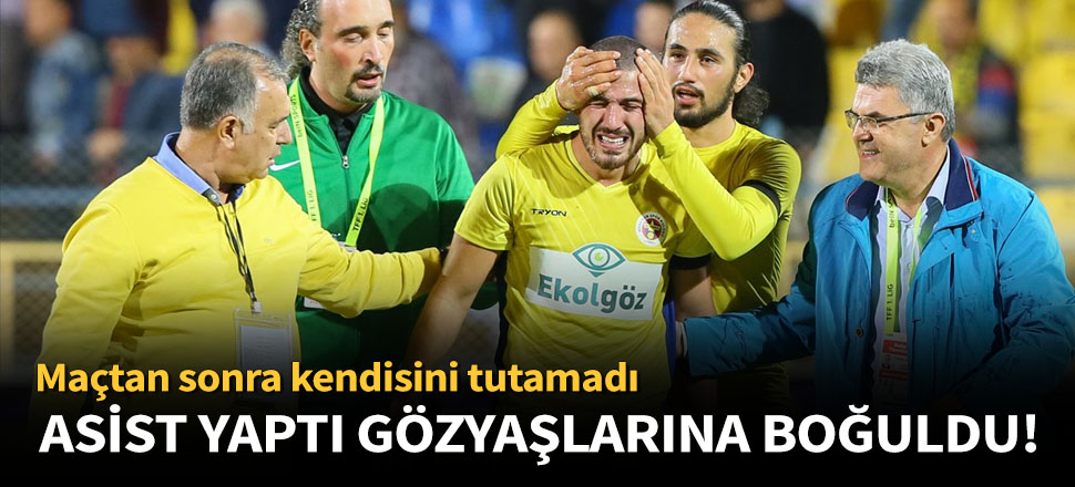 Dün annesi vefat etti, bugün maça çıktı!