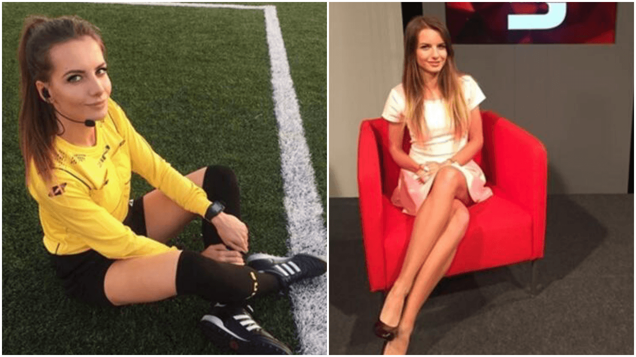 Güzel hakem sosyal medyayı salladı!