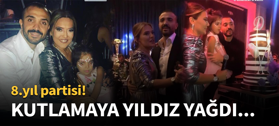 Kutlamaya yıldız yağdı!