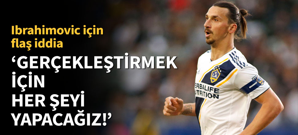 "Ibrahimovic, Mihajlovic'e yardım etmek istiyor!"