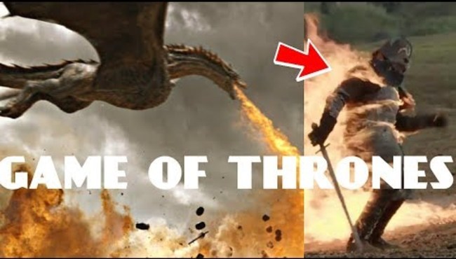 Game of Thrones'da bu sahneyi çekmek için canlı canlı adam yaktılar!