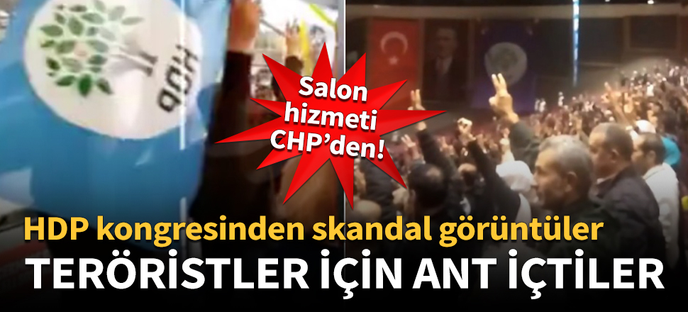 HDP kongresinde skandal görüntüler!