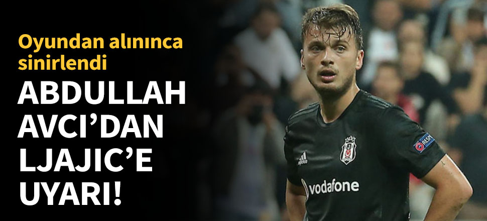 "Seni taktik gereği çıkardım, sakin ol!"