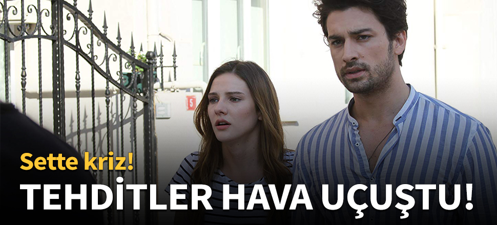 Tehditler havada uçuştu!