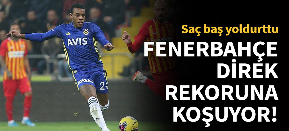 Fenerbahçe, direkleri geçemiyor!