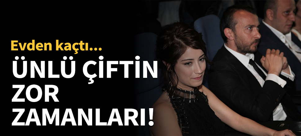 Ünlü çiftin zor zamanları!