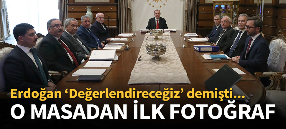 Yüksek İstişare Kurulu toplantısından ilk fotoğraf geldi!