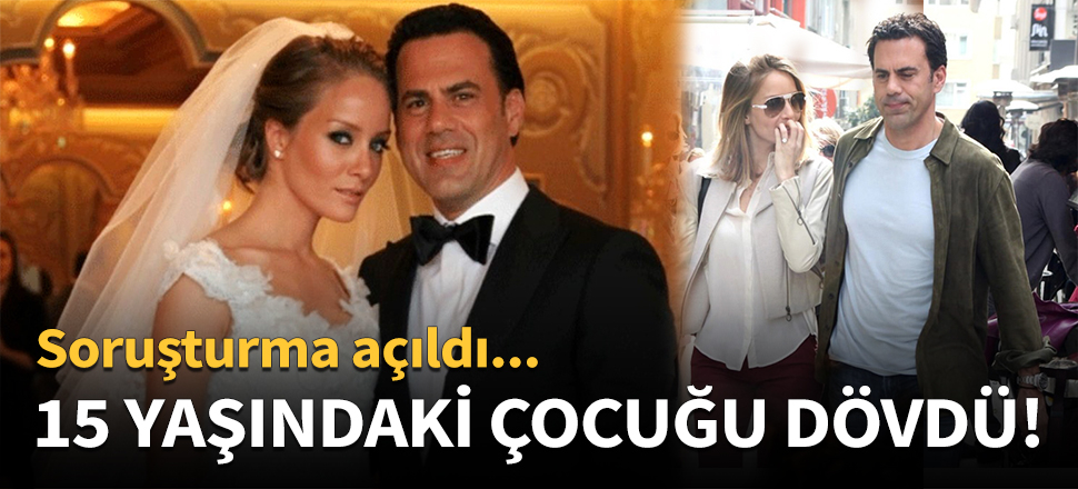 15 yaşındaki çocuğu dövdü!