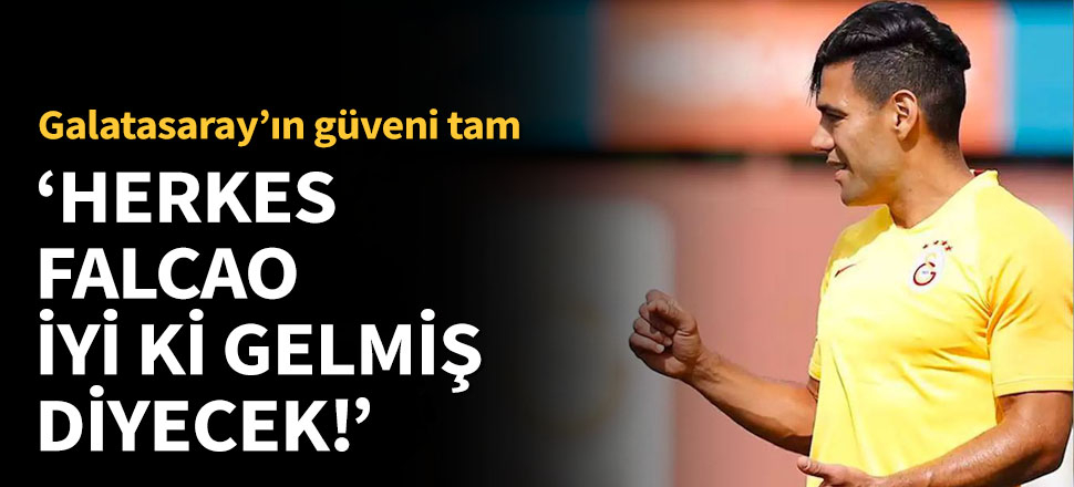 Galatasaray 2. Başkanı Yusuf Günay, Falcao ile ilgili konuştu!