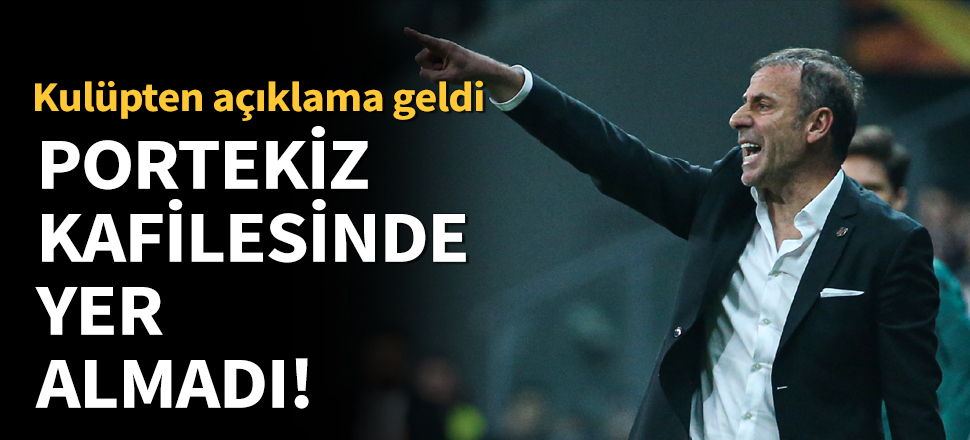 Beşiktaş'ta Abdullah Avcı şoku!