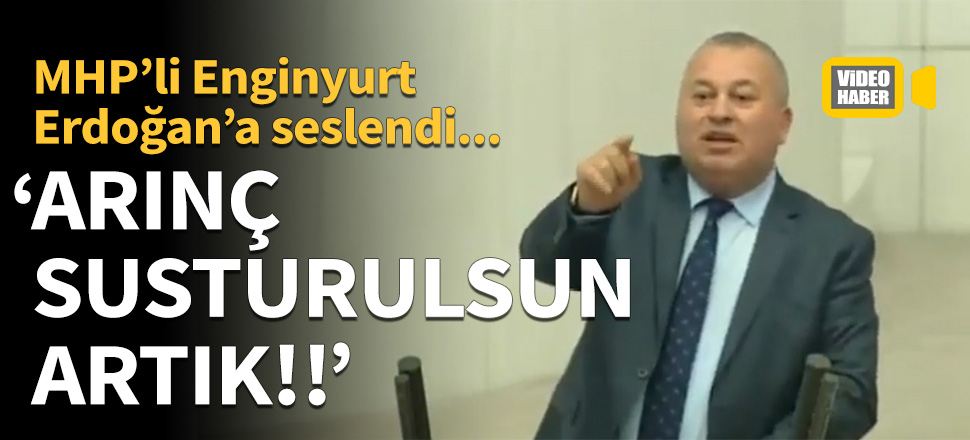MHP'li Enginyurt, Erdoğan'a seslendi: Arınç susturulsun!