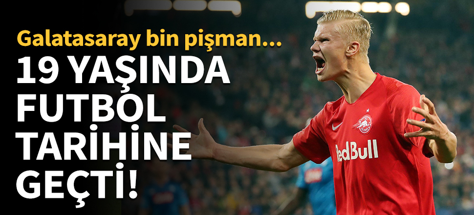 19 yaşında Şampiyonlar Ligi tarihine geçti!