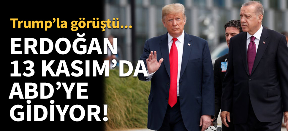 Cumhurbaşkanı Erdoğan ABD'ye gidiyor...