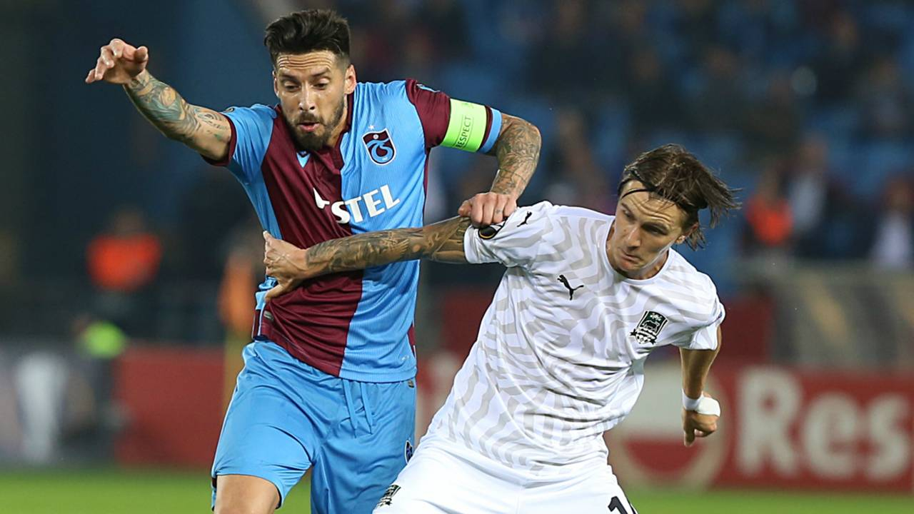 Krasnodar, Trabzonspor'u 3-1 yendi.