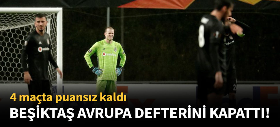 Braga, Beşiktaş'ı 3-1 mağlup etti!