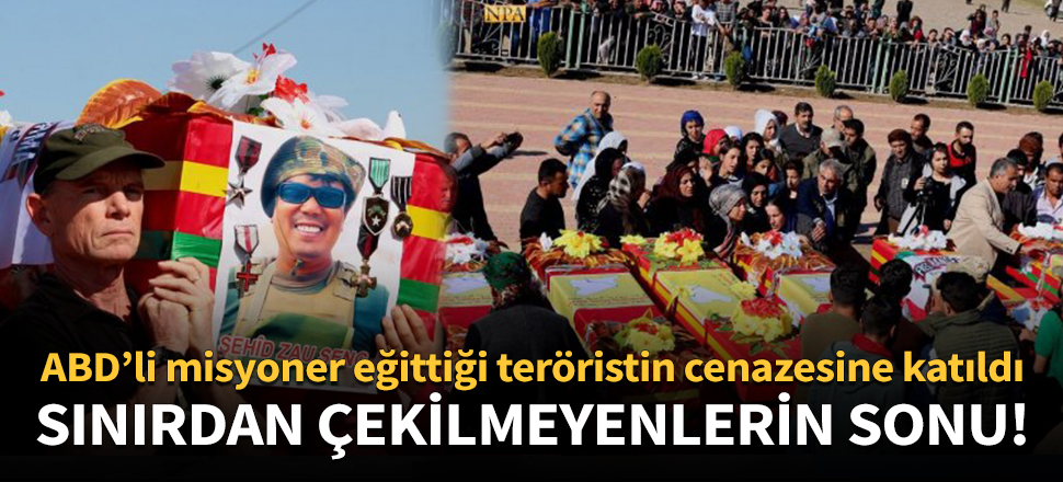 ABD'li misyoner eğittiği teröristin cenazesine katıldı!