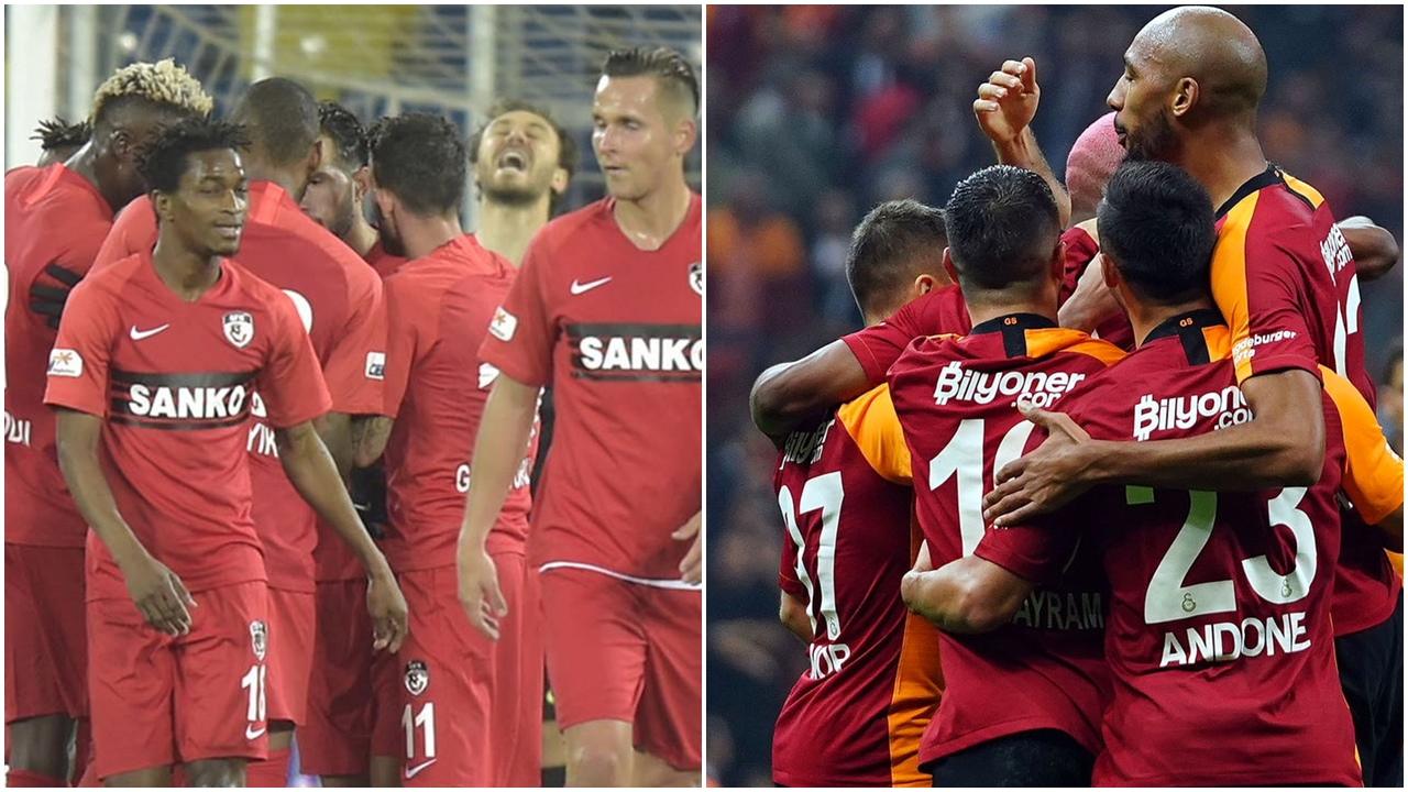 Galatasaray, Gaziantep FK'yı 2-0 mağlup etti!