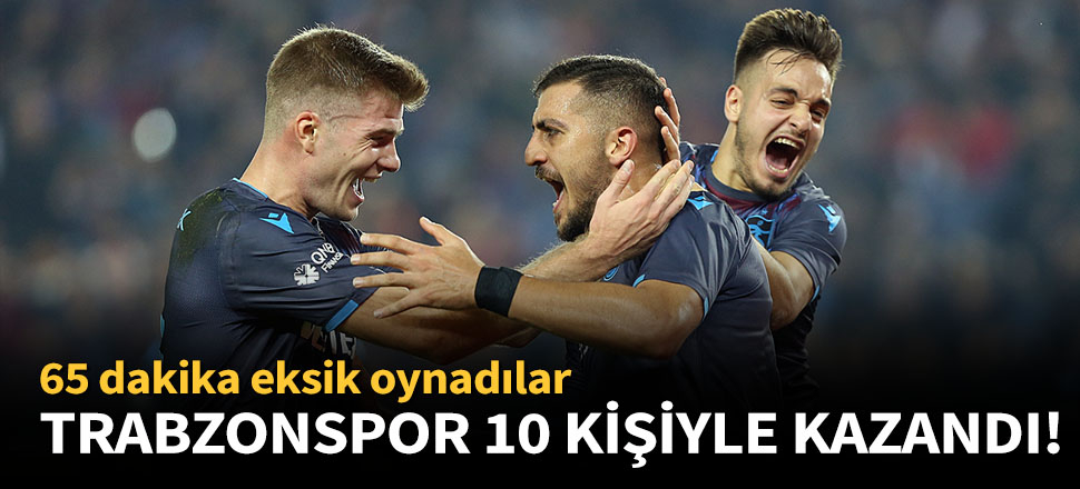 Trabzonspor, Alanyaspor'u 1-0 mağlup etti!