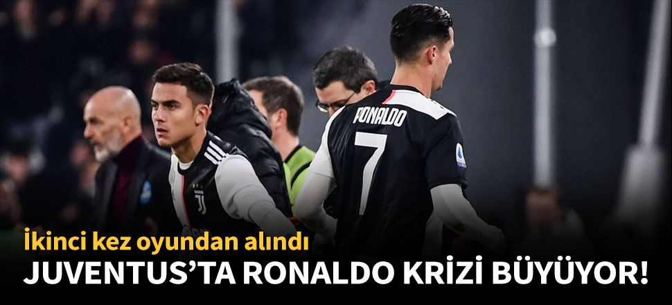 Sarri ile Ronaldo arasındaki gerilim tavan yaptı!