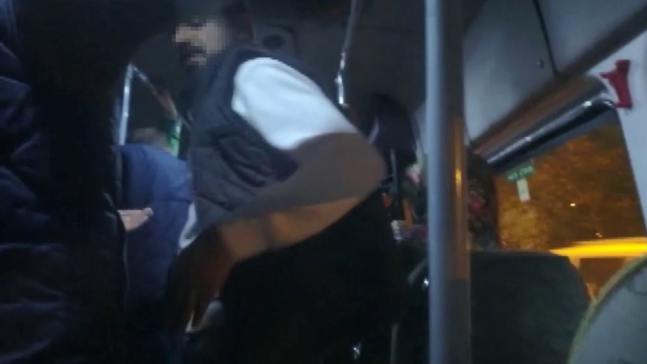 Pişkin tacizci 'paramı vermişim' diyerek minibüsten inmedi!