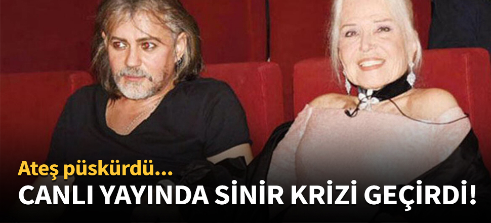 Gönül Yazar'ın sevgilisi canlı yayında çıldırdı!