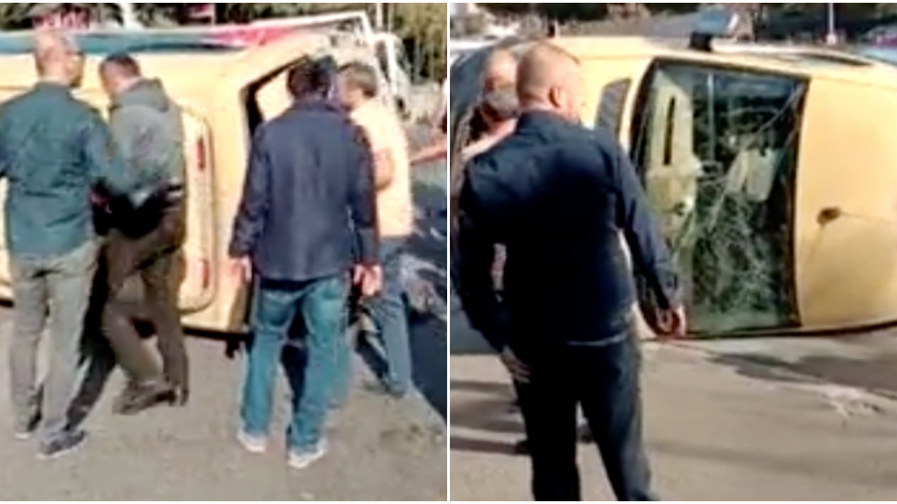 İstanbul Bağcılar'da minibüs devrildi... Çok sayıda yaralı var!