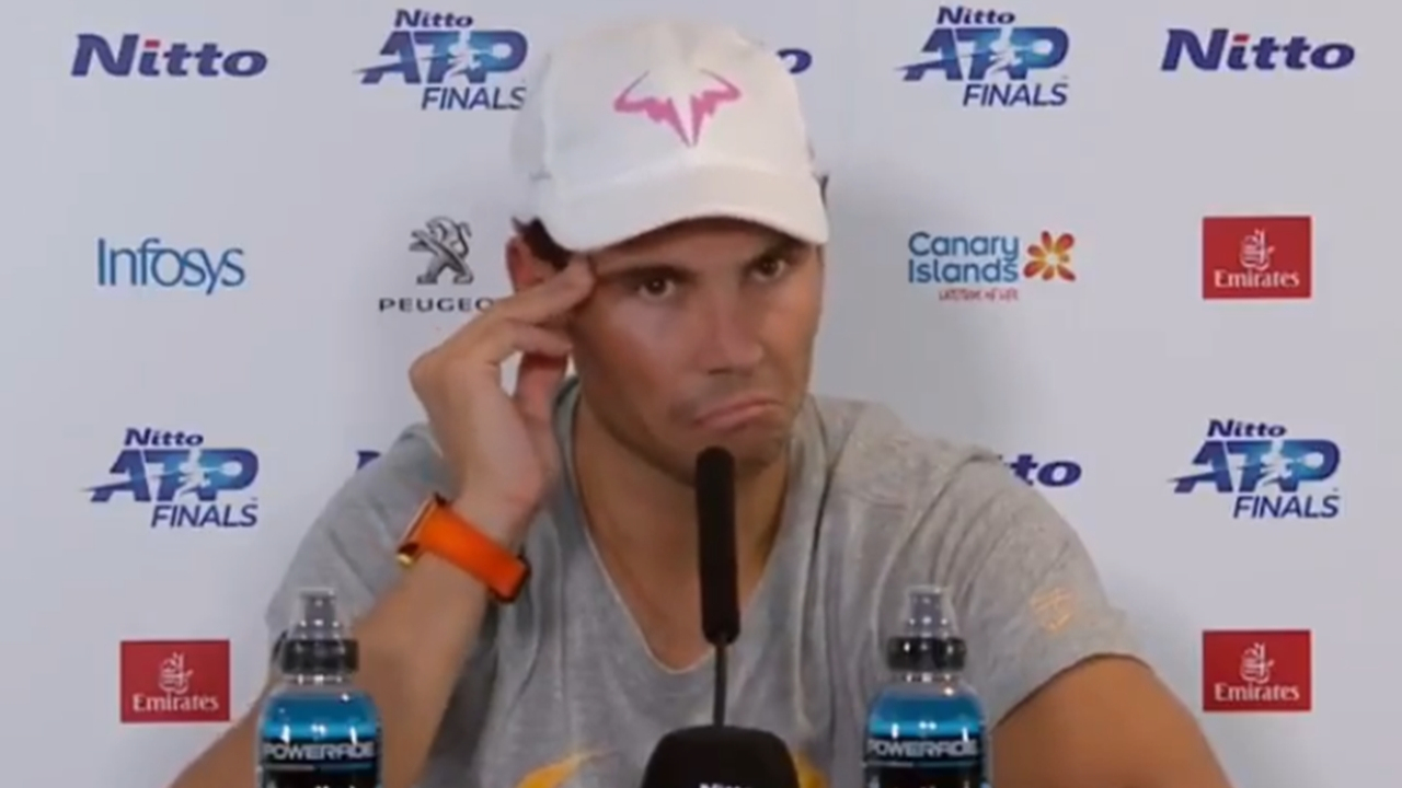 Nadal'ı sinirlendiren soru!