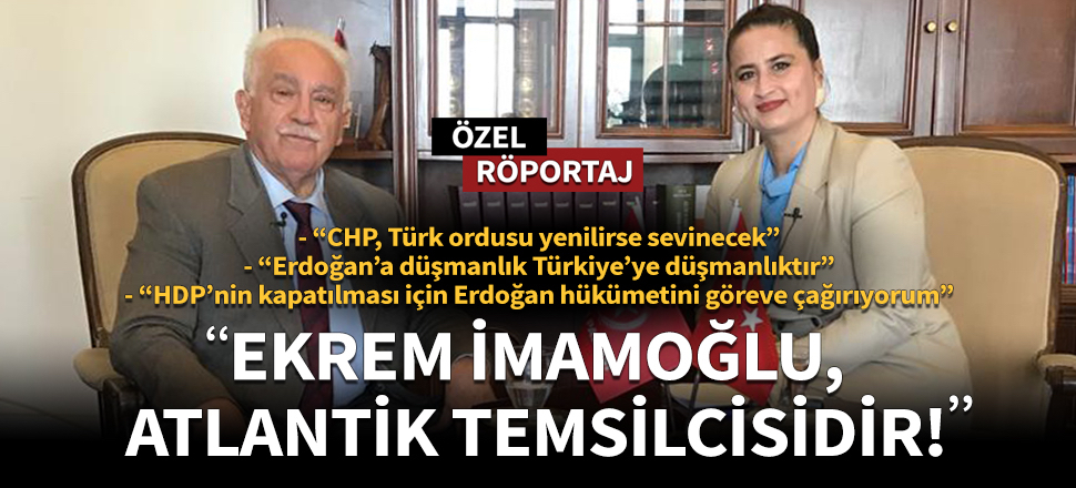 “Ekrem İmamoğlu, Atlantik temsilcisidir”